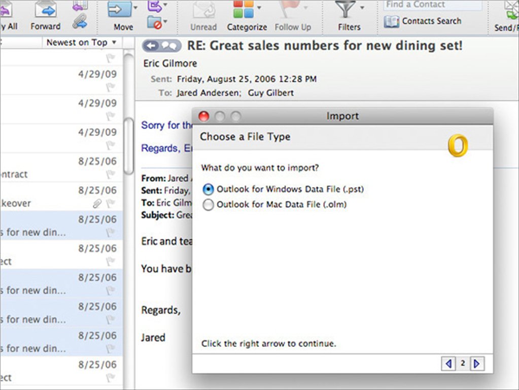 is outlook for mac free